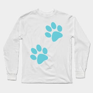 Blue Paws Long Sleeve T-Shirt